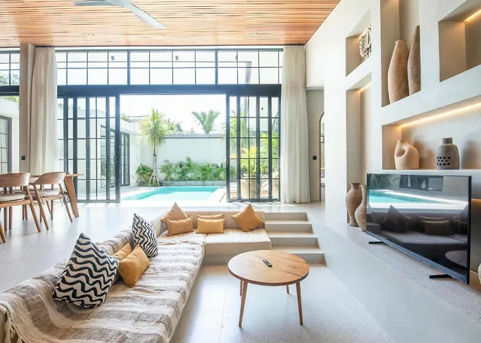 Villa Luxurious 5br Boho Sanctuary, Near Bingin *